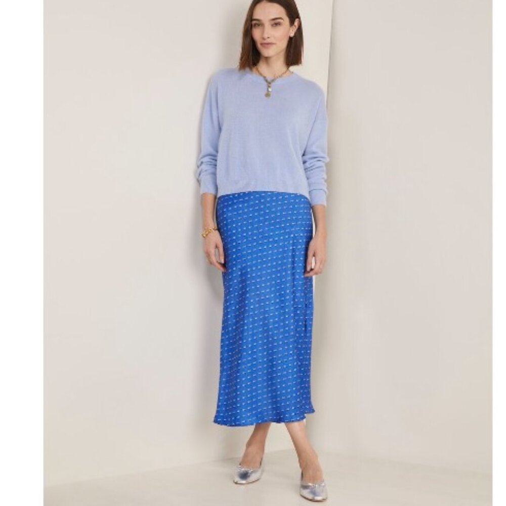 Vineyard Vines Silky Slip Skirt - Sz SMALL - NWT $148